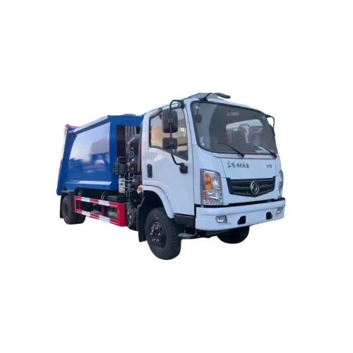 Dongfeng 4x2 trak sampah tenaga yang dimampatkan tenaga baru