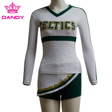 Anpassade Spandex High School Cheerleading Uniformer