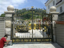 Exterior front door gate grill design