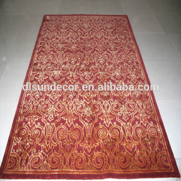 Chinese machine made woollen silk persian rugs