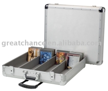 200 TROLLEY CD CASE SILVER
