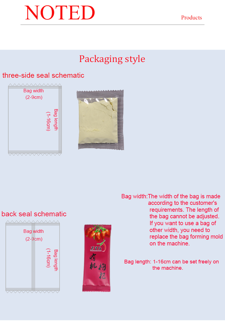 Small tea bag packing machine for teabag automatic