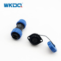 WK17 inline waterdichte flensconnector