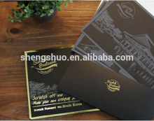 Factory Direct Sale Scratch Night View Handmade DIY picture with pen