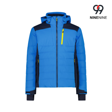Mens mechanical stretch ski jacket