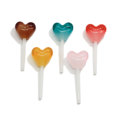 Multi Color Heart Candy Shaped Resin Cabochon Voor Handgemaakte Ambachtelijke Werk Decoratie Kralen Charms DIY Toy Ornaments