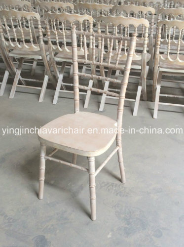 UK gaya harga murah kursi kayu Limewash Chiavari