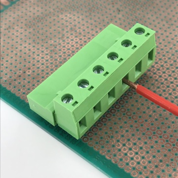 6pin 7.62 pitch pluggable terminal block