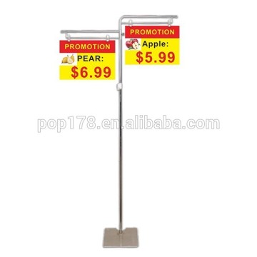 Metal Poster Pole Stand