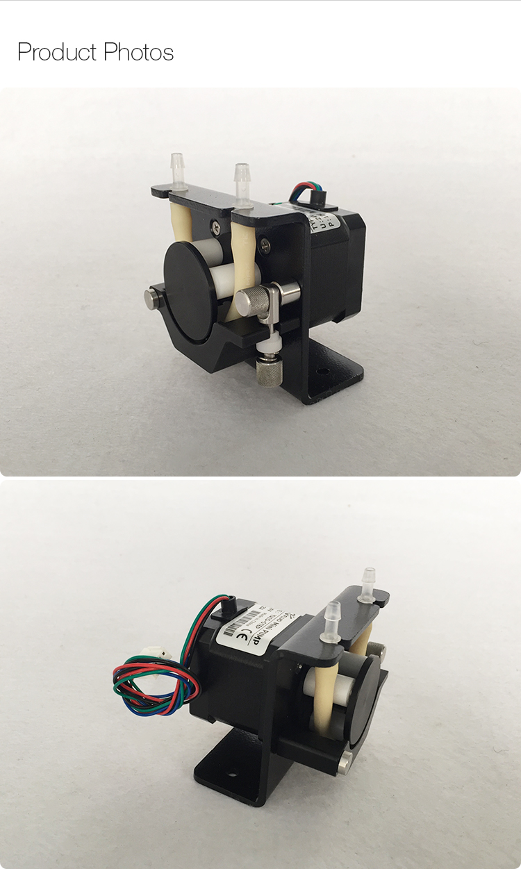 YWfluid Micro Peristaltic Pump Supplier with Steper motor used for liquid transfer suction or filling