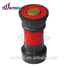 plastic and brass core fire hose reel nozzle