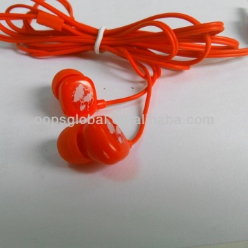 High quality fashionable colorful cheapest earphone for iphone 5
