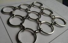 Stainless Steel Ring Mesh,Metal Ring Curtain,Decorative Rin