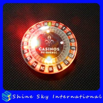 Customized New Arrival Flashing Blinking Pins