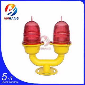 Low-intensity Double Aviation Obstruction Light