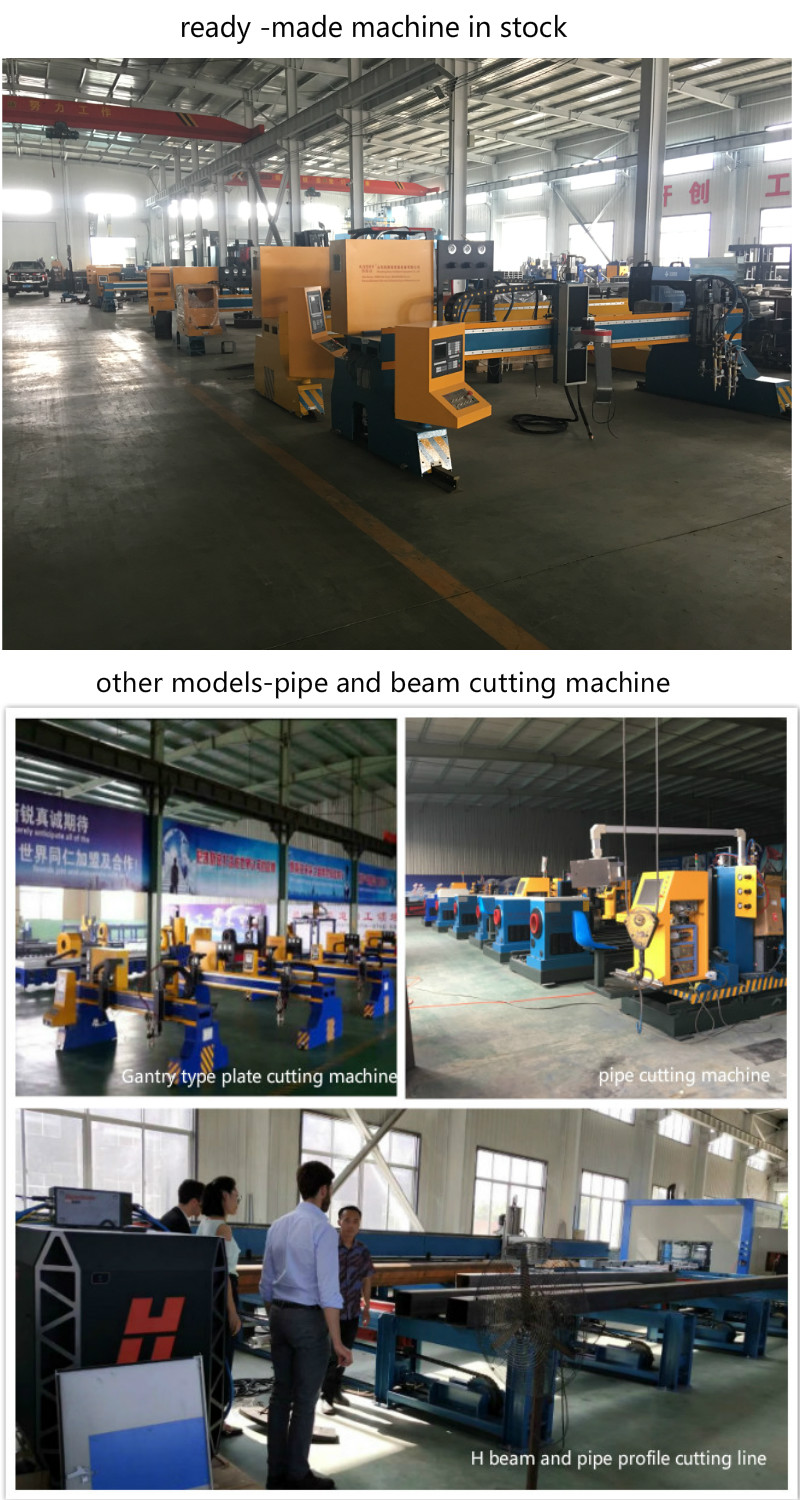 Automatic CNC Plasma Pipe Cutting Machine Tube Plasma Cutting and Beveling Machine