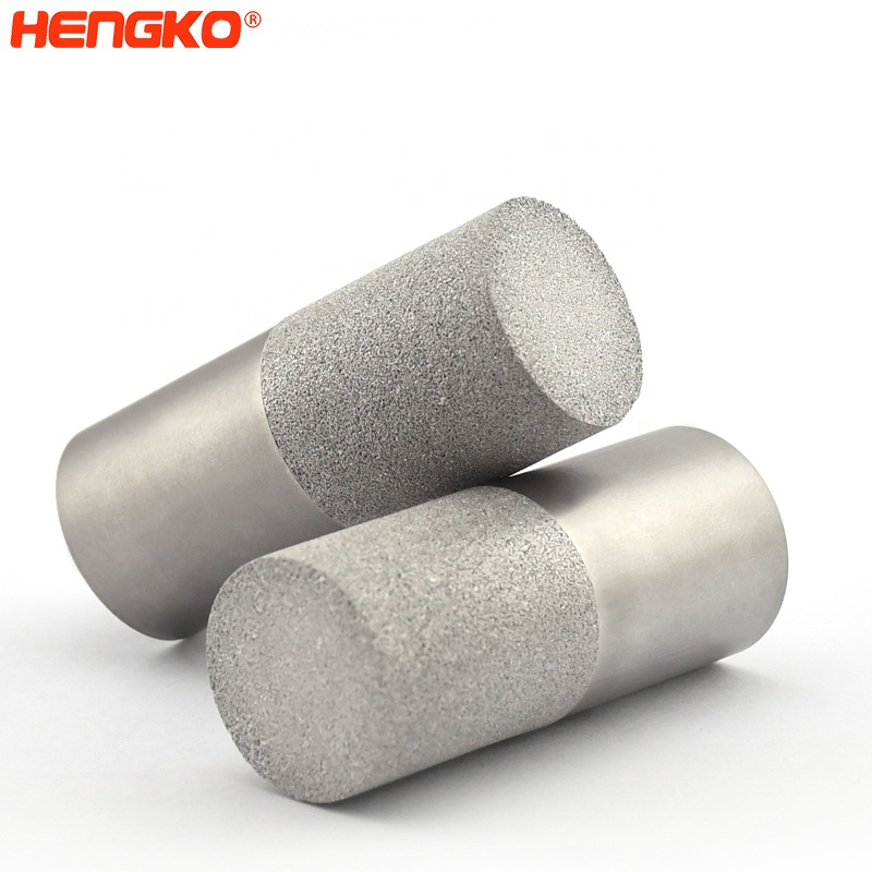 HENGKO stainless steel powder sintered greenhouse temperature and humidity sensor soil dew point  probe housing housing