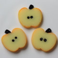 Cute Red Yellow Green Kawaii Resin Bead Cabochon Loose Charms for Decoration Accessories DIY