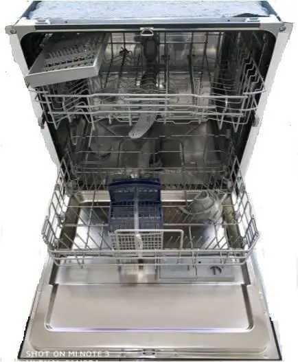 24 Inch Width Top Control Fully Built-in Stainless Steel Dishwasher with E-Star