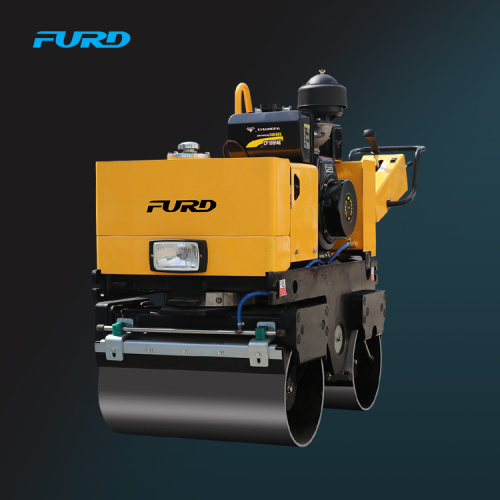 Chinese popular 800kg hand push drums road roller price