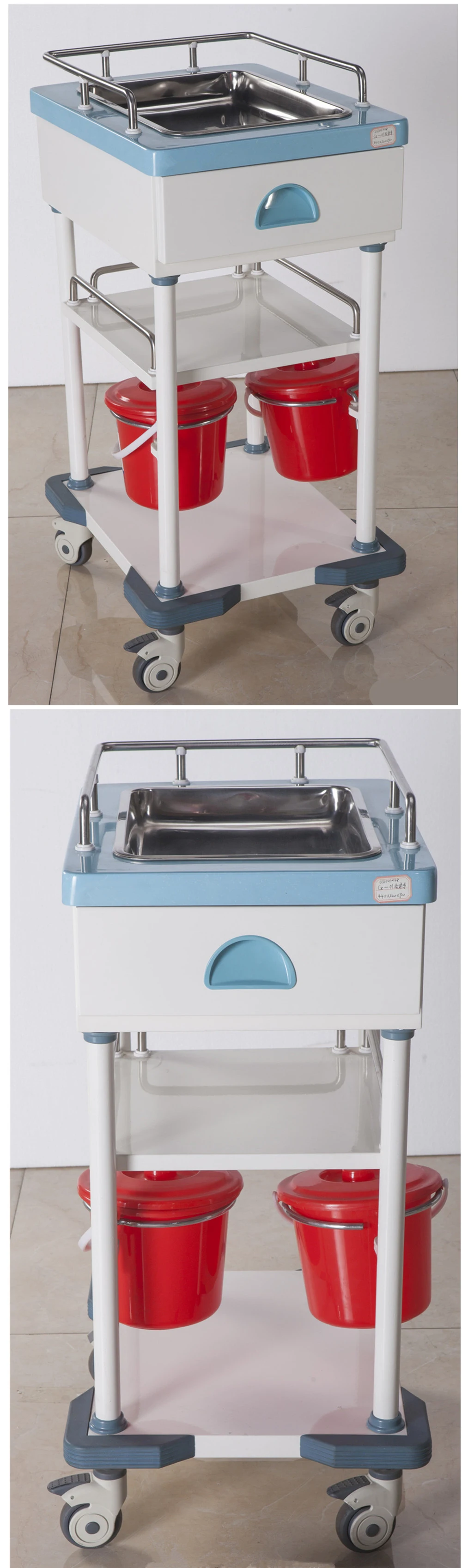 Crash Medical Equipment Hospital Treatment Trolley