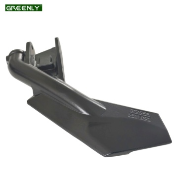 A109344 John Deere drill seed boot, right side