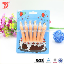 testicle art birthday candle