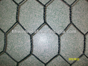 black vinyl coated chicken wire