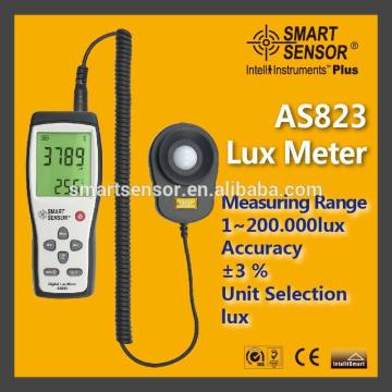 Digital Lux Meter AS823 (1-200,000 LUX ) Smart Sensor