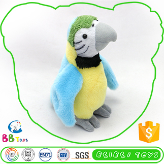 Custom Funny Plush Toy Talking Parrot Toys