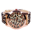 New Designer Girls Silicone Leopard Strap Watches