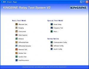 Flexible KRT Relay Testing Software Support IEC61850 , IEC6