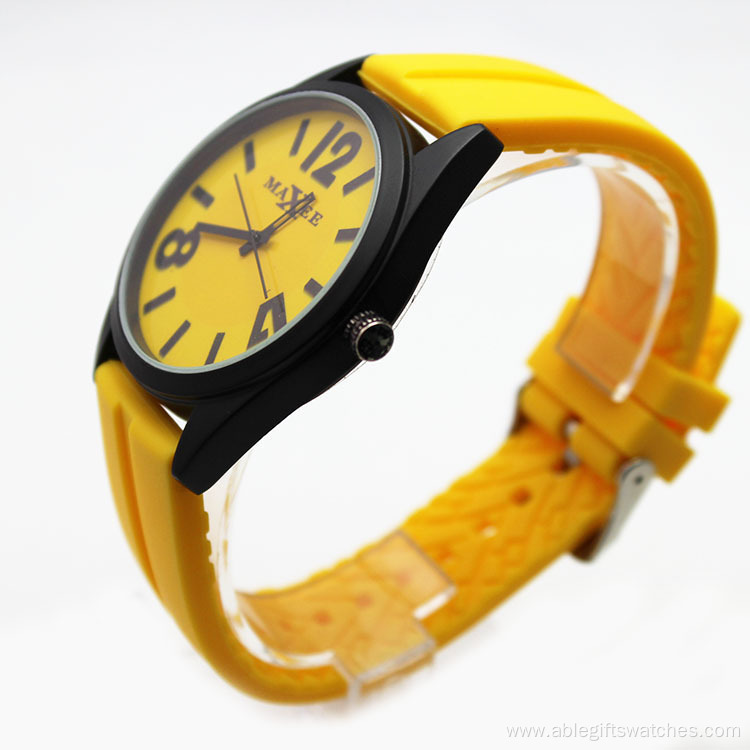 fashion cheap gifts silicone watch for hot sell