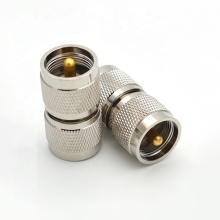 High Performance RF Coaxial UHF Male to UHF Male Connector