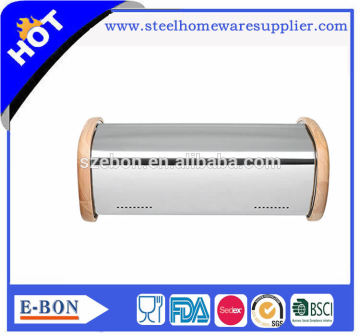 Customized high quality stainless steel bread bin