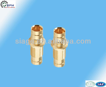 customized brass cnc universal milling machine part