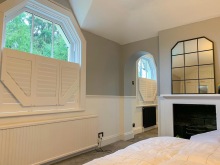 Adjustable Blades Wood Basswood Plantation Shutters