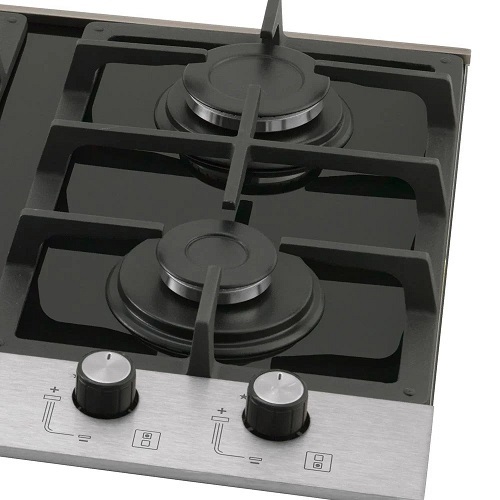 2 Bruciatore Fischer Cooktop 2 bocche