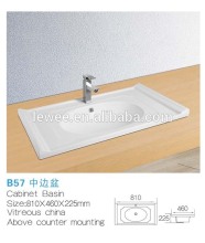 hand under counter basin