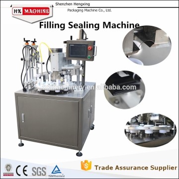 cosmetics filling and capping machine liquid cosmetics filling machine