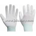 Fibre de carbone et Nylon tricotés gant de travail ESD (PC8115)