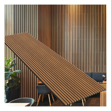 High Quality Acoustic Wood Wall Panel MDF Akupanel for Hall