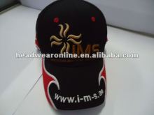 fashion baseball cap with 3D embroidered/custom baseball hat