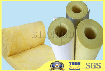 Heat Resistant Glasswool Pipe Insulation