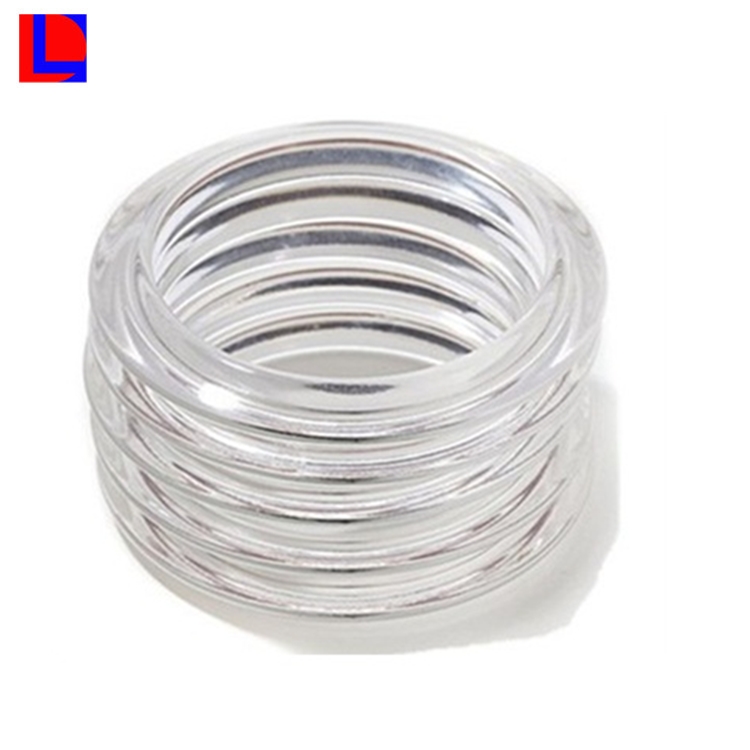 Cheap custom transparent rubber silicone bracelets