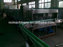 Juice bottle tunnel pasteurizer