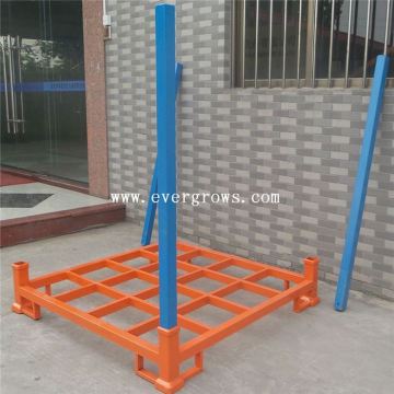 Factory direct sale movable steel rack stacking storage post pallet