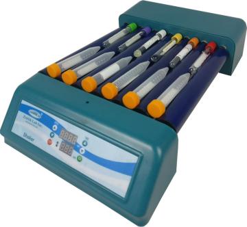 Horizontal rotary blood mixer is suitable for test