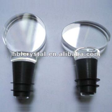 K9 crystal wine bottle stopper