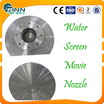 Water screen for projector water screen nozzles for water screen musical